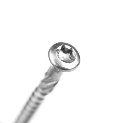 Μαύρα Ζινκωτά Plain Flat Head Collated Deck Screws για εξατομικευμένα στο πρότυπο ISO