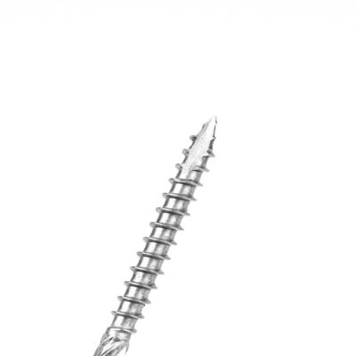 Μαύρα Ζινκωτά Plain Flat Head Collated Deck Screws για εξατομικευμένα στο πρότυπο ISO