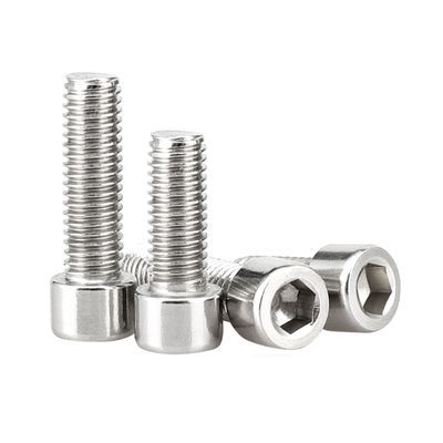 GB πρότυπο M3-M12 304 ανοξείδωτου χάλυβα Hex Socket Fillister Cap Head Threaded Bolt A2-70