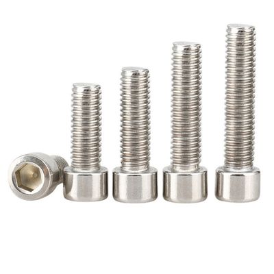 GB πρότυπο M3-M12 304 ανοξείδωτου χάλυβα Hex Socket Fillister Cap Head Threaded Bolt A2-70