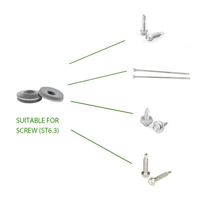 Χρονοδιάγραμμα πληρωμής T/T για το γκρι Epdm bonded sealing washer και τα hex self drilling screws
