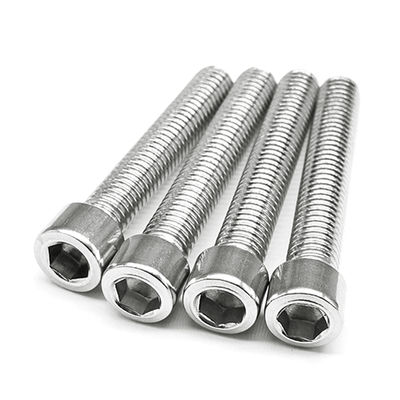 GB πρότυπο M3-M12 304 ανοξείδωτου χάλυβα Hex Socket Fillister Cap Head Threaded Bolt A2-70