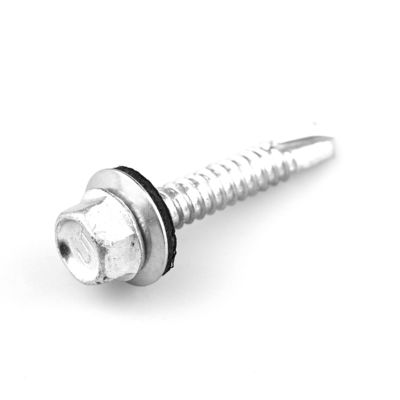 Βιμεταλλικό 304 Ruspert 316 Hex Κεφαλή πλυντήρα Self Tapping γεώτρηση βίδα για πλάκα στρώσης οροφής