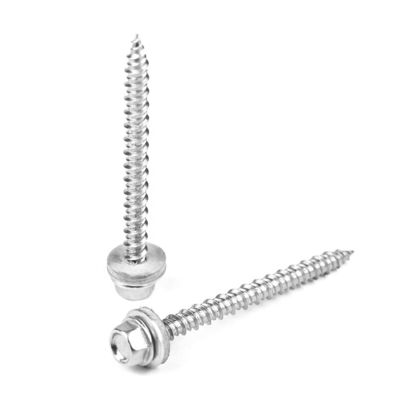 60mm πλυντήριο Hex Type17 Ruspert Στροφές από τσιπμποκόρτο για παράθυρα ανθεκτικό ξύλο βίδα καταστρώματος κατάρτισης