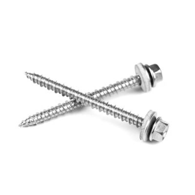60mm πλυντήριο Hex Type17 Ruspert Στροφές από τσιπμποκόρτο για παράθυρα ανθεκτικό ξύλο βίδα καταστρώματος κατάρτισης