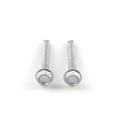 Προσαρμοσμένα Hex Flangle Head Bi Metal βίδες από ανοξείδωτο χάλυβα βίδες οροφής 65mm και ανθεκτικό