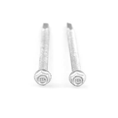 ΖΙΝΚΕΙΣΜΕΝΟΣ Τελειωτικός αυτοτρυπάνιση Hex Flange Sandwich Panel βίδα για λύσεις οροφής