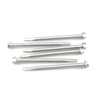 ΖΙΝΚΕΙΣΜΕΝΟΣ Τελειωτικός αυτοτρυπάνιση Hex Flange Sandwich Panel βίδα για λύσεις οροφής