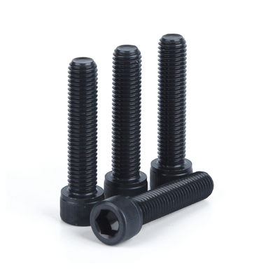 Μαύρο οξείδιο κράμα χάλυβα Fillister Head Hex Socket Bolt 30mm-400mm Drive Type Allen Key