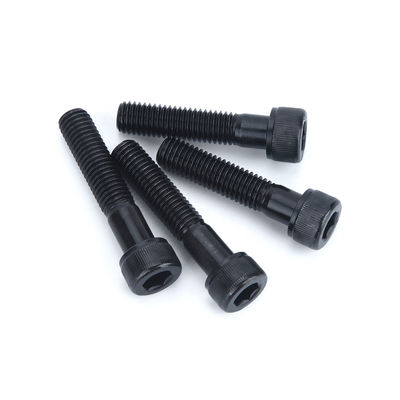 Μαύρο οξείδιο κράμα χάλυβα Fillister Head Hex Socket Bolt 30mm-400mm Drive Type Allen Key