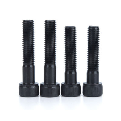 Μαύρο οξείδιο κράμα χάλυβα Fillister Head Hex Socket Bolt 30mm-400mm Drive Type Allen Key
