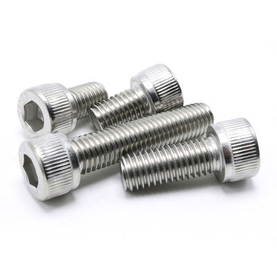 Απλό φινίρισμα από ανοξείδωτο χάλυβα 304 A2-70 Hex Socket Head Cap Bolt για κατασκευή