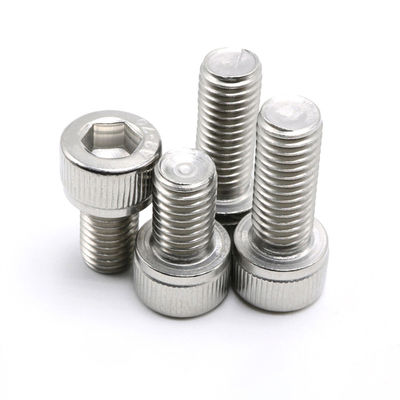 Απλό φινίρισμα από ανοξείδωτο χάλυβα 304 A2-70 Hex Socket Head Cap Bolt για κατασκευή