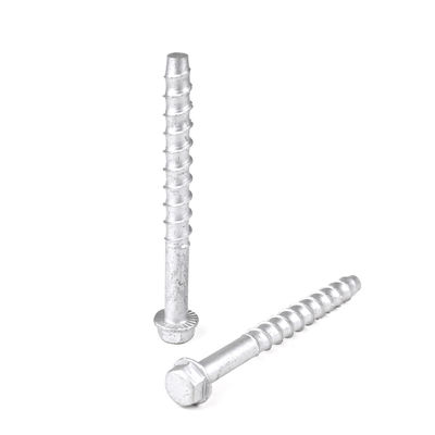 Τ/Τ Χρονοδιάγραμμα πληρωμής 150mm ZINC Finish Hex M12 Στροφές σκυροδέματος για αγκυροβολία τοιχοποιίας