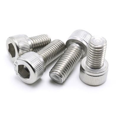 Απλό φινίρισμα από ανοξείδωτο χάλυβα 304 A2-70 Hex Socket Head Cap Bolt για κατασκευή