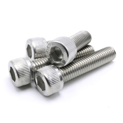 Απλό φινίρισμα από ανοξείδωτο χάλυβα 304 A2-70 Hex Socket Head Cap Bolt για κατασκευή