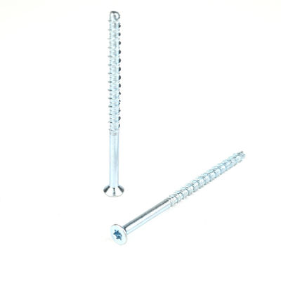 Μετρικό Ζυγισμένο Ζυγαριασμένο Torx Flat Head Bolt M6 120mm για αυτο-κατεβάζοντας Αγκυροβολητήρες Σιδηρουργικών