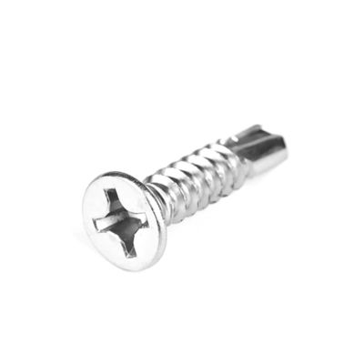 Χάλυβα από ανοξείδωτο χάλυβα Phillips Flat Head Self Drilling Screws Parafuso Auto Brocante Προσαρμοσμένο