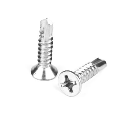 Χάλυβα από ανοξείδωτο χάλυβα Phillips Flat Head Self Drilling Screws Parafuso Auto Brocante Προσαρμοσμένο