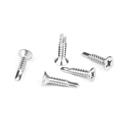 Χάλυβα από ανοξείδωτο χάλυβα Phillips Flat Head Self Drilling Screws Parafuso Auto Brocante Προσαρμοσμένο