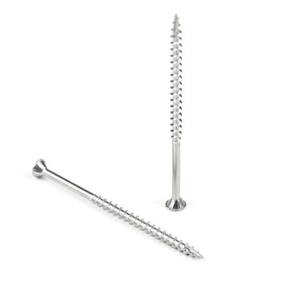 Πρότυπο ISO 3 ιντσών Phillips Chipboard Flat Head Anti Slip Self Tapping Screw για το Decking