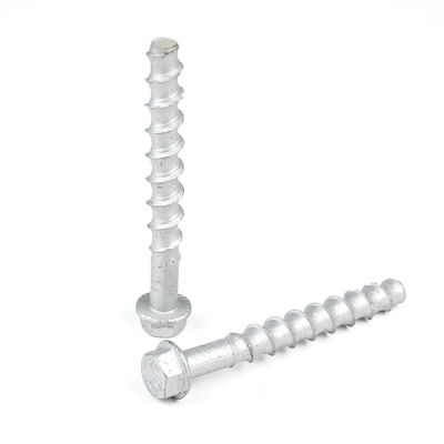 Μετρικό χάλυβα άνθρακα Hex Head Beton Bolt M12 για δομή GRP Κατασκευή και ανθεκτική