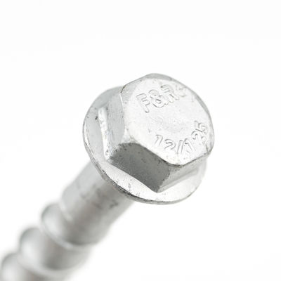 Μετρικό χάλυβα άνθρακα Hex Head Beton Bolt M12 για δομή GRP Κατασκευή και ανθεκτική