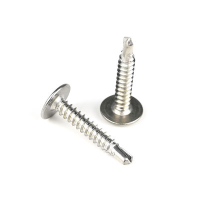 Προσαρμοσμένο 4,8mm Wafer Head Phillips Drive βίδες 304 ανοξείδωτο χάλυβα αυτοτρυπάνι βίδα