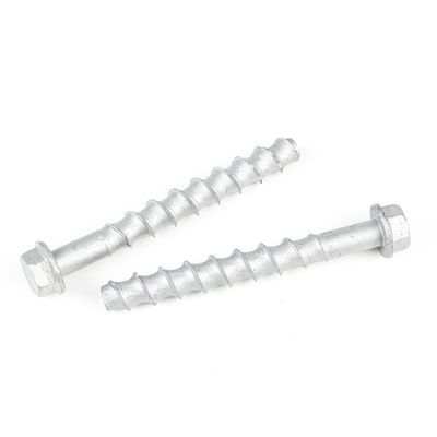 Μετρικό χάλυβα άνθρακα Hex Head Beton Bolt M12 για δομή GRP Κατασκευή και ανθεκτική