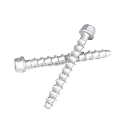 Ατσάλινο νήμα ράβδος κρεμάστρα φλάντζη Hex Head αυτο-κατεβάζοντας σκυρόδεμα άγκυρα βρόγχος