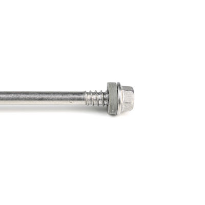 HEX 5.5x243mm Ατσάλι από ανοξείδωτο χάλυβα 410 Στροφές αυτοτρύπανσης με διπλό νήμα 7 σημείων