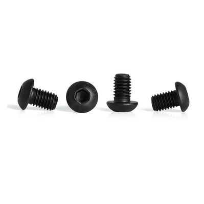 Χάλυβα άνθρακα Hex Bolts βαθμός 10.9 Bolt M8 Black Oxide Button Head Socket