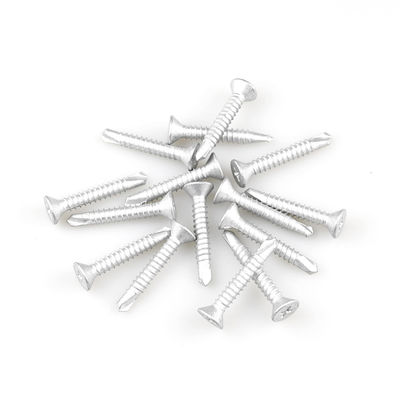 -κατασκευασμένο από διμετάλλευμα από ανοξείδωτο χάλυβα Phillips Csk Flat Head Self Drilling Screw για τοποθέτηση πεζοδρόμων