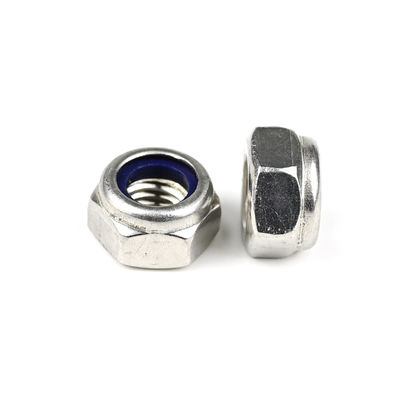 100% QC δοκιμασμένο από ανοξείδωτο χάλυβα Din985 Hexagon Nylon Insert Self Lock Nuts για συντήρηση οχημάτων