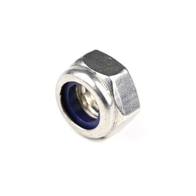 100% QC δοκιμασμένο από ανοξείδωτο χάλυβα Din985 Hexagon Nylon Insert Self Lock Nuts για συντήρηση οχημάτων