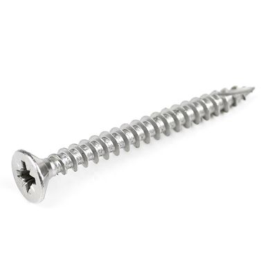 Pozidriv Flat Head ξύλινη βίδα για κατασκευή ξύλου από ανοξείδωτο χάλυβα 316