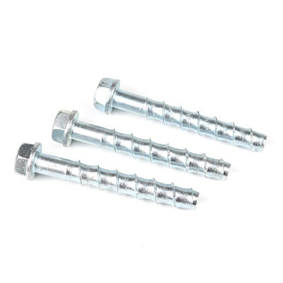 100% QC δοκιμασμένο M16 125mm Χάλυβα άνθρακα Έξαγωνος μπουλόνι Ζινκ επιχρισμένος αυτοτρυπτικές άγκυρες