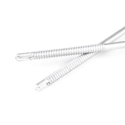 Ss410 Hex Washer Head Self Drilling Screw με EPDM Washer 6.3x180mm και επικαλυμμένη με ψευδάργυρο