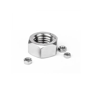 Ss304 Hex Head Nut από ανοξείδωτο χάλυβα ANSIB18.2.2 Τάξη 4.8 Αμμοσφαιρίδιο για βαριές εφαρμογές
