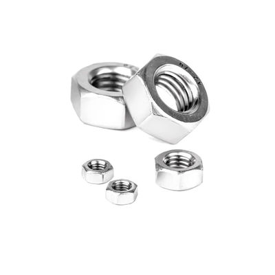 Ss304 Hex Head Nut από ανοξείδωτο χάλυβα ANSIB18.2.2 Τάξη 4.8 Αμμοσφαιρίδιο για βαριές εφαρμογές