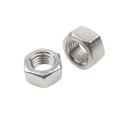 100% QC Δοκιμασμένο DIN934 Hex Nut A2 70 Stainless Steel 304 Nut M2-M30 για προσαρμογή
