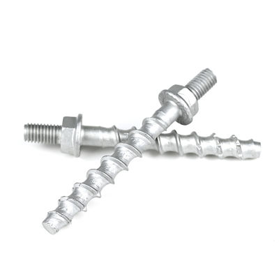 M8 70mm Flange Hex Beton Bolt Anchor Stainless Steel για προσωρινό σύστημα υποστήριξης