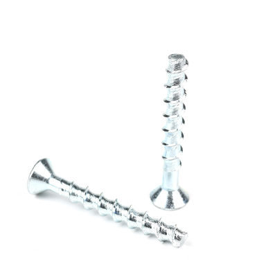 M8 80mm Ζινκ Επεξεργασία Countersunk Hex Socket Head Bolt για το σκυρόδεμα προσαρμοσμένη υποστήριξη