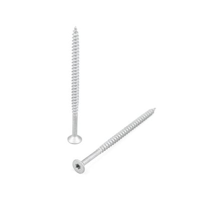 100 mm Torx Drive Flat Head ξύλινες βίδες για διάφορες εφαρμογές σε πλάκα σωματιδίων
