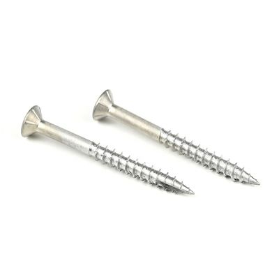 60mm Pozidriv 316 ατσάλινο βίδα καταστρώματος για ξύλινο τοίχο διαχωριστικό υλικό