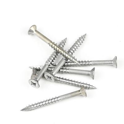60mm Pozidriv 316 ατσάλινο βίδα καταστρώματος για ξύλινο τοίχο διαχωριστικό υλικό