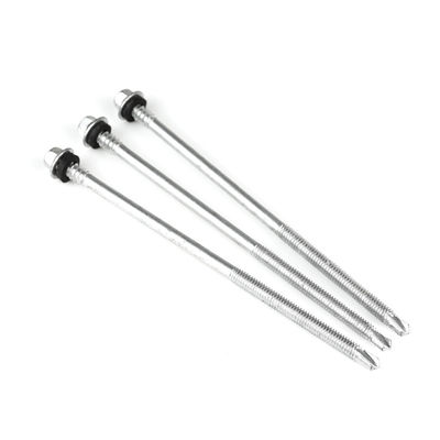 Κεφαλάκι ποτηριού από ανοξείδωτο χάλυβα Bimetal Hex Flange αυτοτρυπάνιση Tapping βίδες με πλυντήριο Epdm