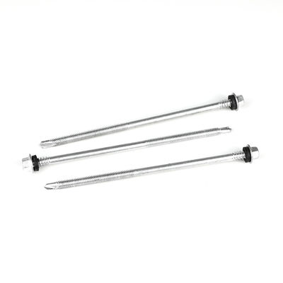 Κεφαλάκι ποτηριού από ανοξείδωτο χάλυβα Bimetal Hex Flange αυτοτρυπάνιση Tapping βίδες με πλυντήριο Epdm