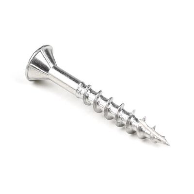 Ατσάλι από ανοξείδωτο χάλυβα 304 25 mm Phillips Flat Head Wood Chipboard Screw για ακριβή στερέωση