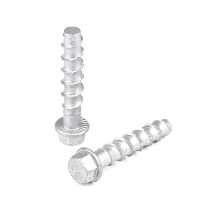M10 65mm Metric Carbon Steel Hex Anchor Beton Bolt για ανελκυστήρα Πολυουρεθάνιο